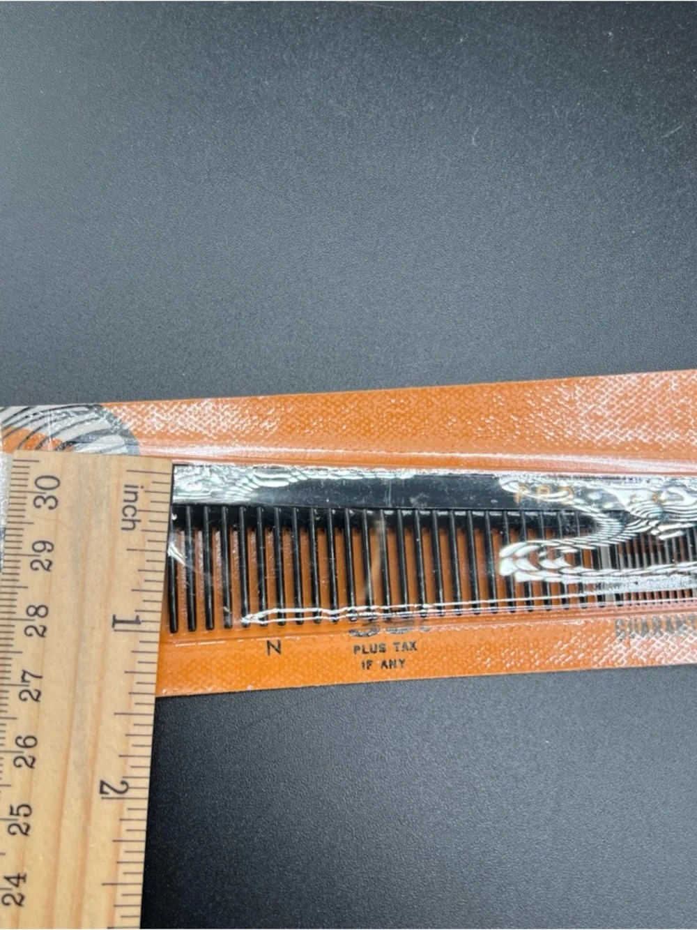 NOS Vintage Sealed Pro 1134 Unbreakable Comb 1960's 1970's